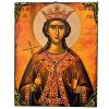 Αγία Βαρβάρα η Μεγαλομάρτυς Βυζαντινή Χειροποίητη Εικόνα